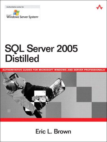 Cover for SQL server 2005 distilled