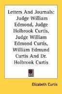 Cover for Letters And Journals