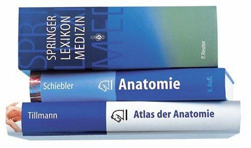 Cover for Paket Anatomie-Atlas, Anatomie, Springer-Lexikon (Springer-Lehrbuch)