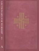 Cover for Lectionary for Worship: Revised Common Lectionary 