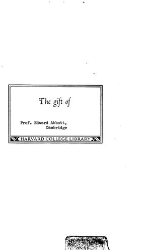 Cover for The city government of Boston