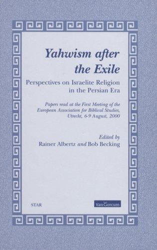 Cover for Yahwism After the Exile