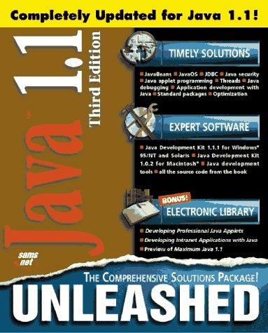 Cover for Java 1.1 unleashed