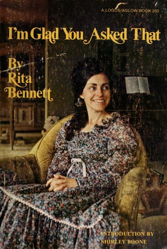 Cover for I'm glad you asked that