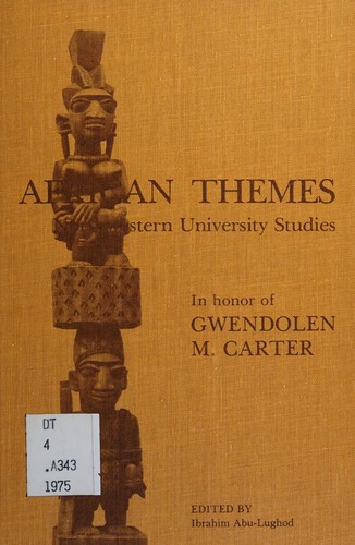 Cover for African themes