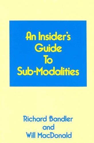 Cover for An insider's guide to sub-modalities