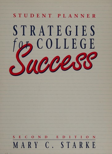 Cover for Strategies College Success STD