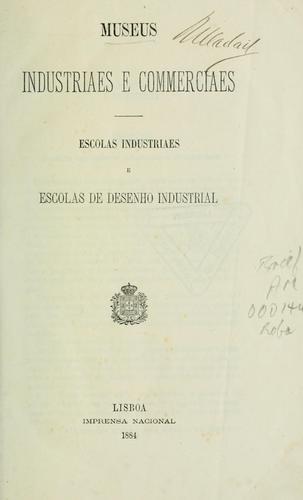 Cover for Museus industriaes e commerciaes.