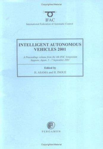 Cover for Intelligent autonomous vehicles 2001 (IAV 2001)