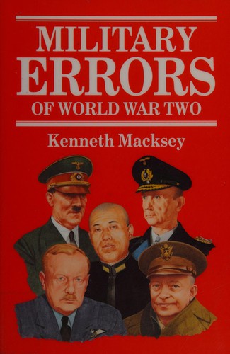 Cover for Military errors of World War Two