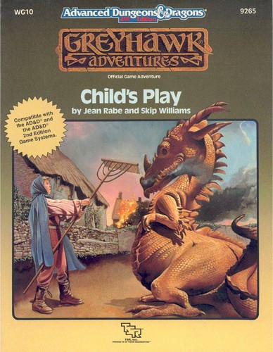 Cover for Child's Play (Advanced Dungeons & Dragons/Greyhawk Module WG10)
