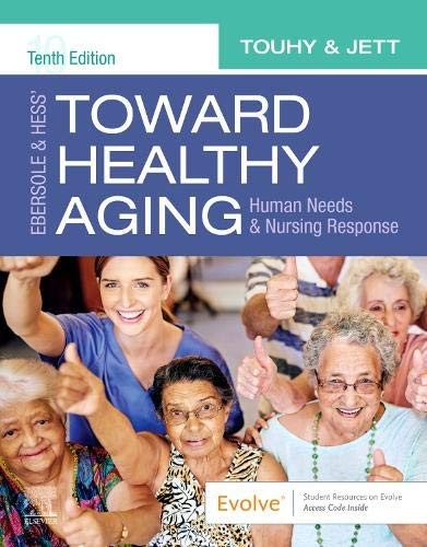 Cover for Ebersole and Hess' Toward Healthy Aging