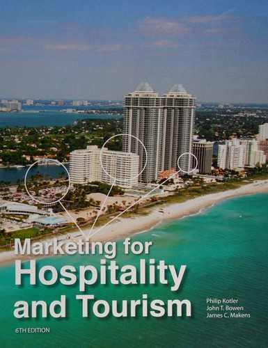Cover for Marketing for Hospitality and Tourism