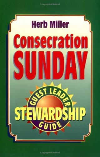 Cover for Consecration Sunday Stewardship Program