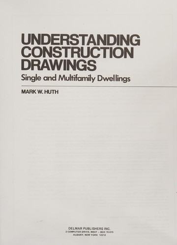 Cover for Understanding construction drawings