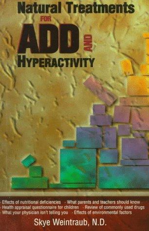 Cover for Natural Treatments for Add and Hyperactivity