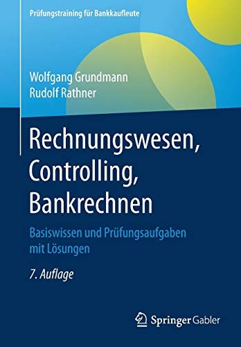 Cover for Rechnungswesen, Controlling, Bankrechnen