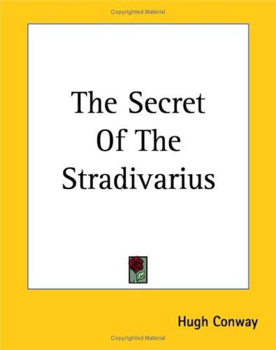 Cover for The Secret of the Stradivarius