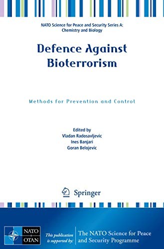 Cover for Defence Against Bioterrorism