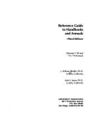 Cover for Reference guide to handbooks and annuals