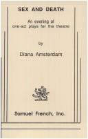 Cover for Sex and death