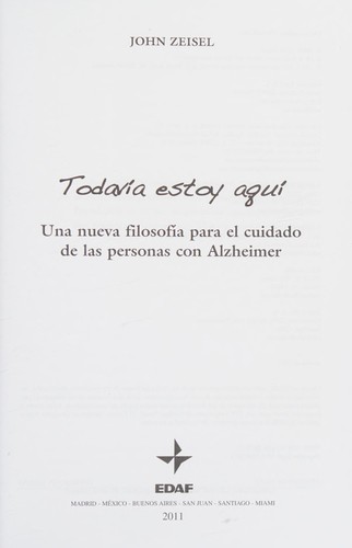 Cover for Todavía estoy aquí