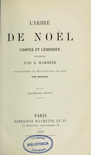 Cover for L'arbre de Noël