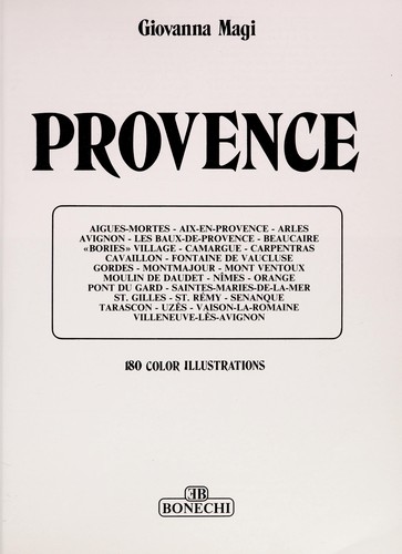 Cover for Provence