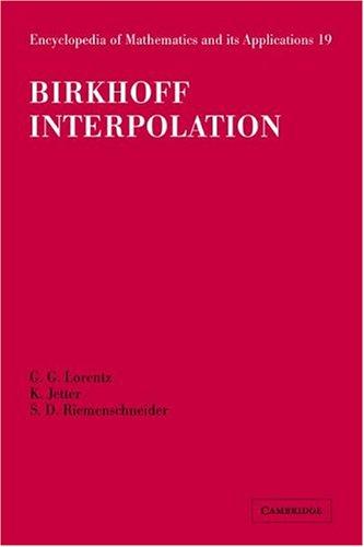 Cover for Birkhoff interpolation