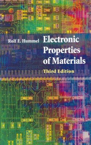 Cover for Electronic Properties of Materials
