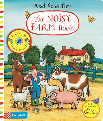 Cover for Axel Scheffler The Noisy Farm Book
