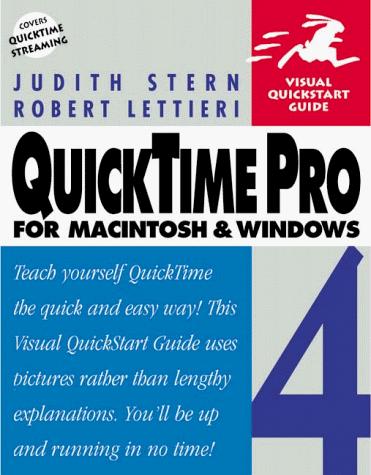 Cover for QuickTime Pro 4 for Macintosh and Windows, Second Edition (Visual QuickStart Guide)
