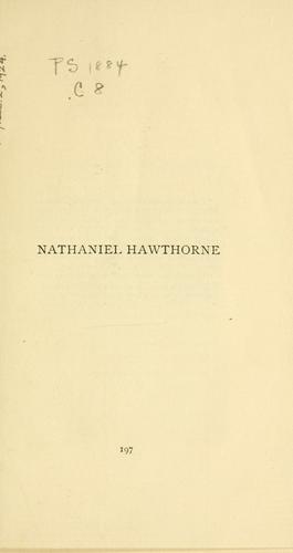 Cover for Hawthorne