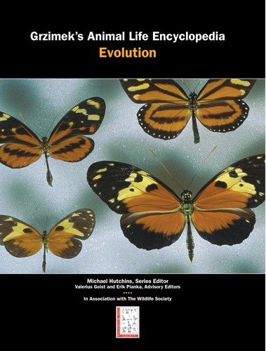 Cover for Grzimek's animal life encyclopedia evolution