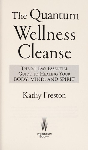 Cover for The quantum wellness cleanse