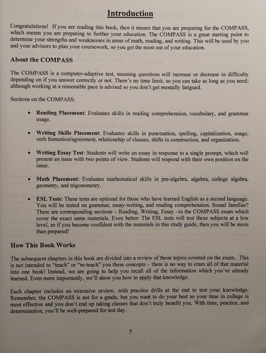 Cover for COMPASS Study Guide