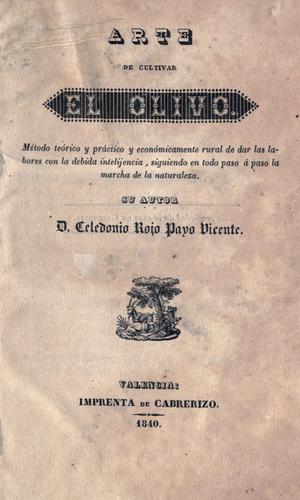Cover for Arte de cultivar el olivo.