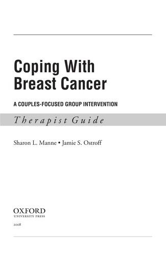 Cover for Coping with breast cancer