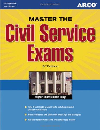 Cover for Master the Civil Service Exam