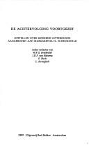 Cover for De Achtervolging voortgezet