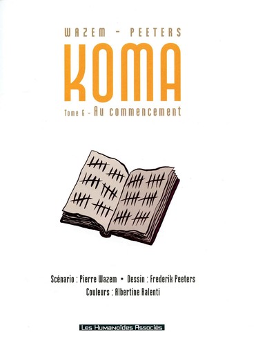 Cover for Au commencement