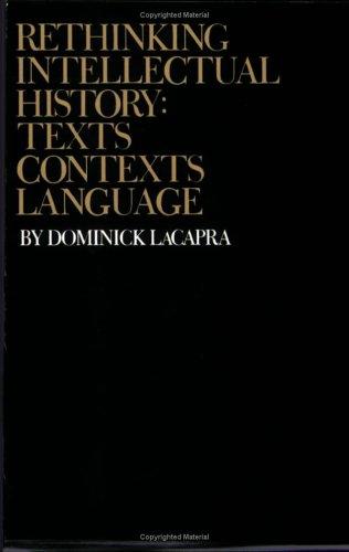 Cover for Rethinking intellectual history