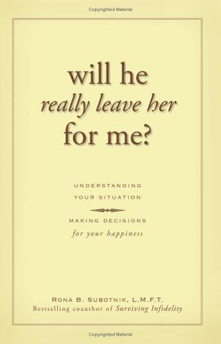 Cover for Will he really leave her for me?