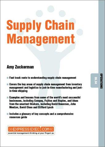 Cover for Supply Chain Management