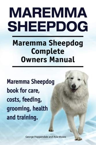 Cover for Maremma Sheepdog. Maremma Sheepdog Complete Owners Manual. Maremma Sheepdog book for care, costs, feeding, grooming, health and training.