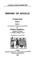 Cover for Etymologies