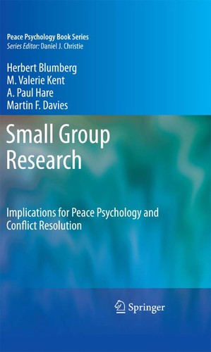 Cover for Small group research