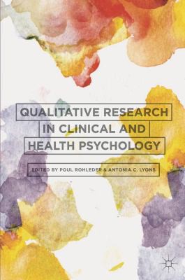 Cover for Qualitative research in clinical and health psychology