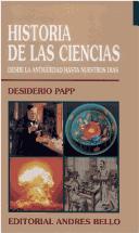 Cover for Historia de Las Ciencias