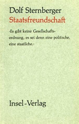 Cover for Staatsfreundschaft.